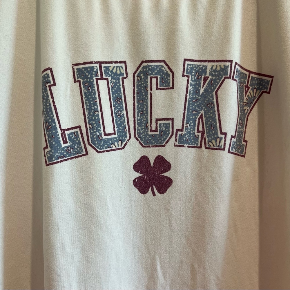 Lucky‎ brand “LUCKY” tshirt